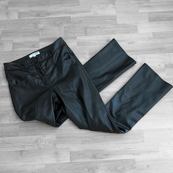 Milly Hellena Faux Leather Pants Size 24 - Picture 7 of 10